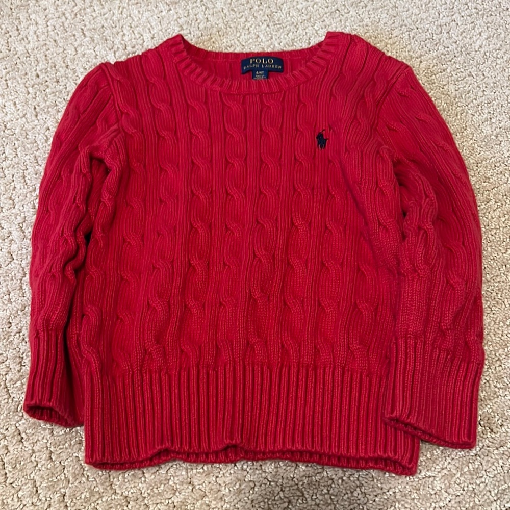 Polo Ralph Lauren red sweater